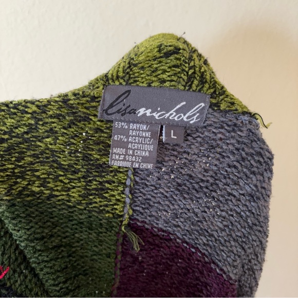 patchwork vintage cardigan - Picture 4 of 5